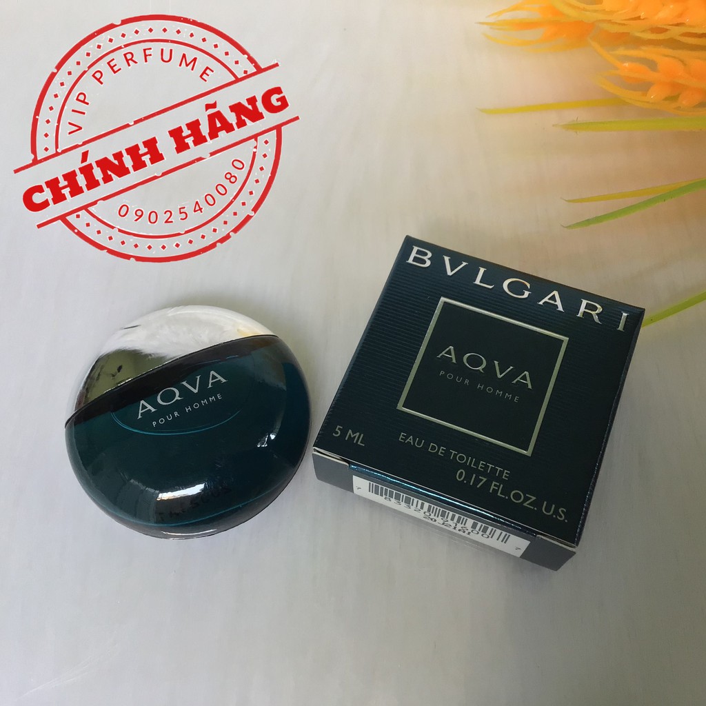 Nước hoa nam Bvlgari Aqva Pour Homme EDT 5ml | BigBuy360 - bigbuy360.vn