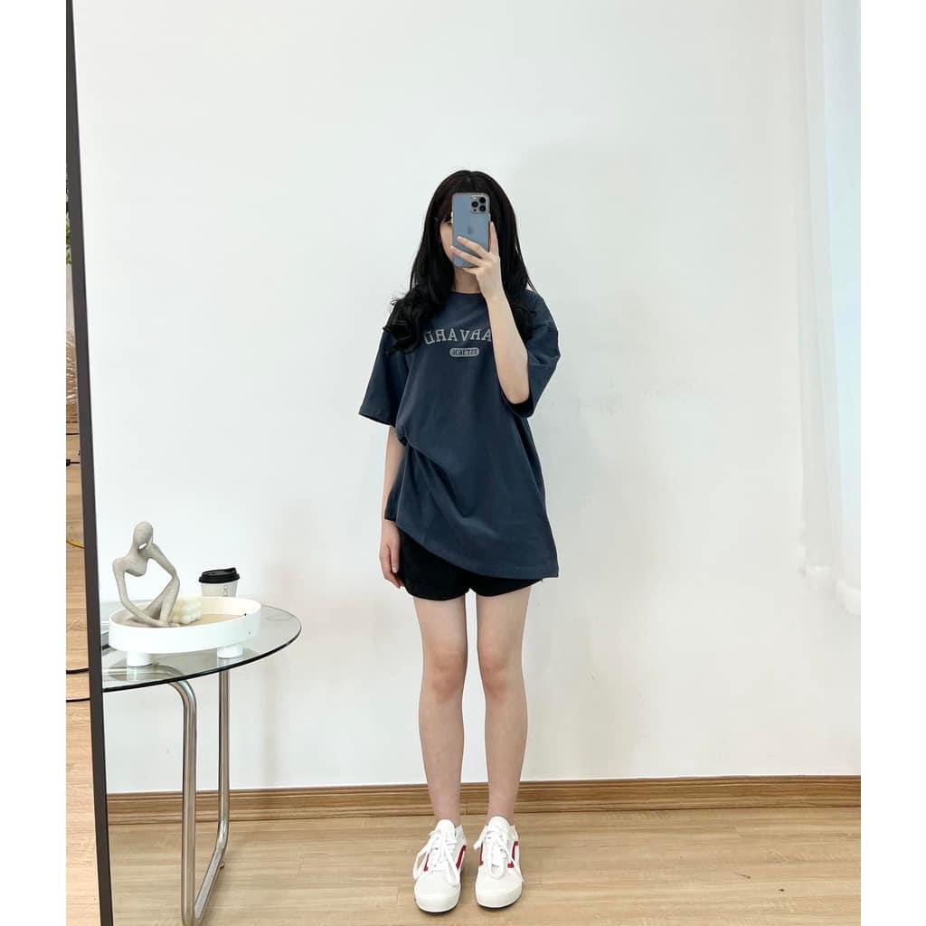 ÁO Thun HARVARD 3158 Chất Cotton Tuyết Nhung Samsam4896