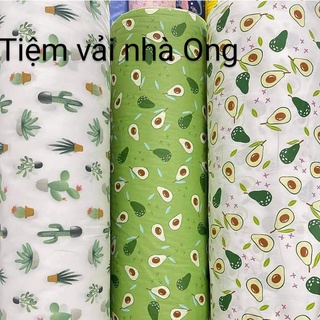 Vải thô lụa hình quả bơ loại cao cấp