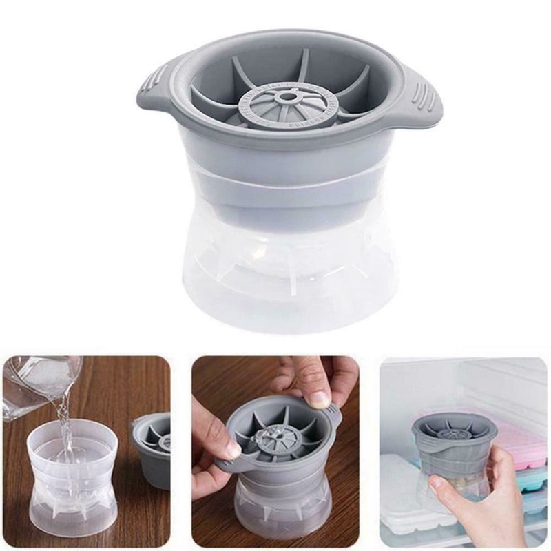 Khuôn làm đá viên hình viên bi tròn 6cm
