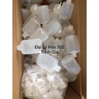 1 KG VỎ BÌNH MỀM 4'x 3 Cm.( Tầm 100  : bình ,chụp, nắp)