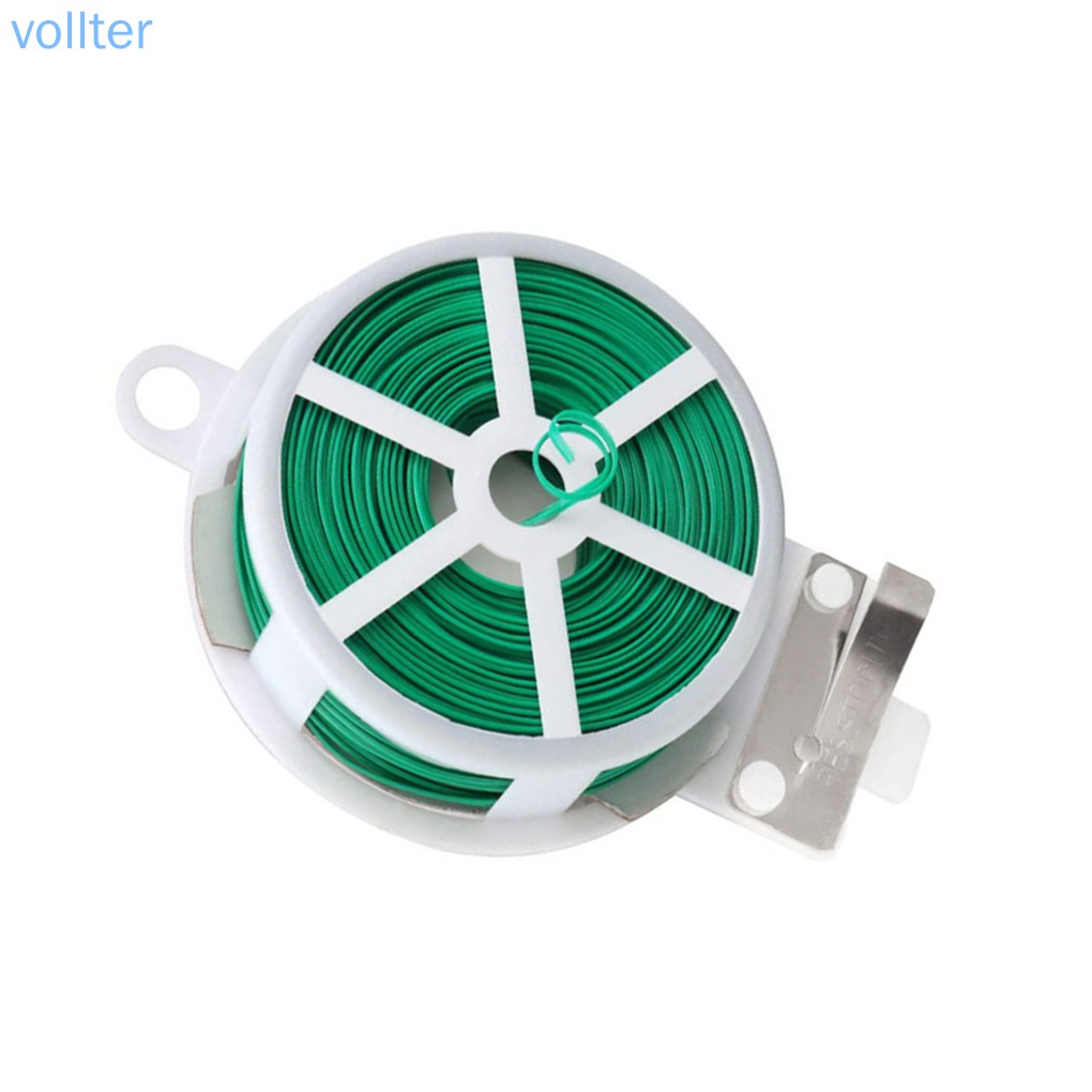 Cuộn dây buộc xoắn màu xanh lục chiều dài 20m