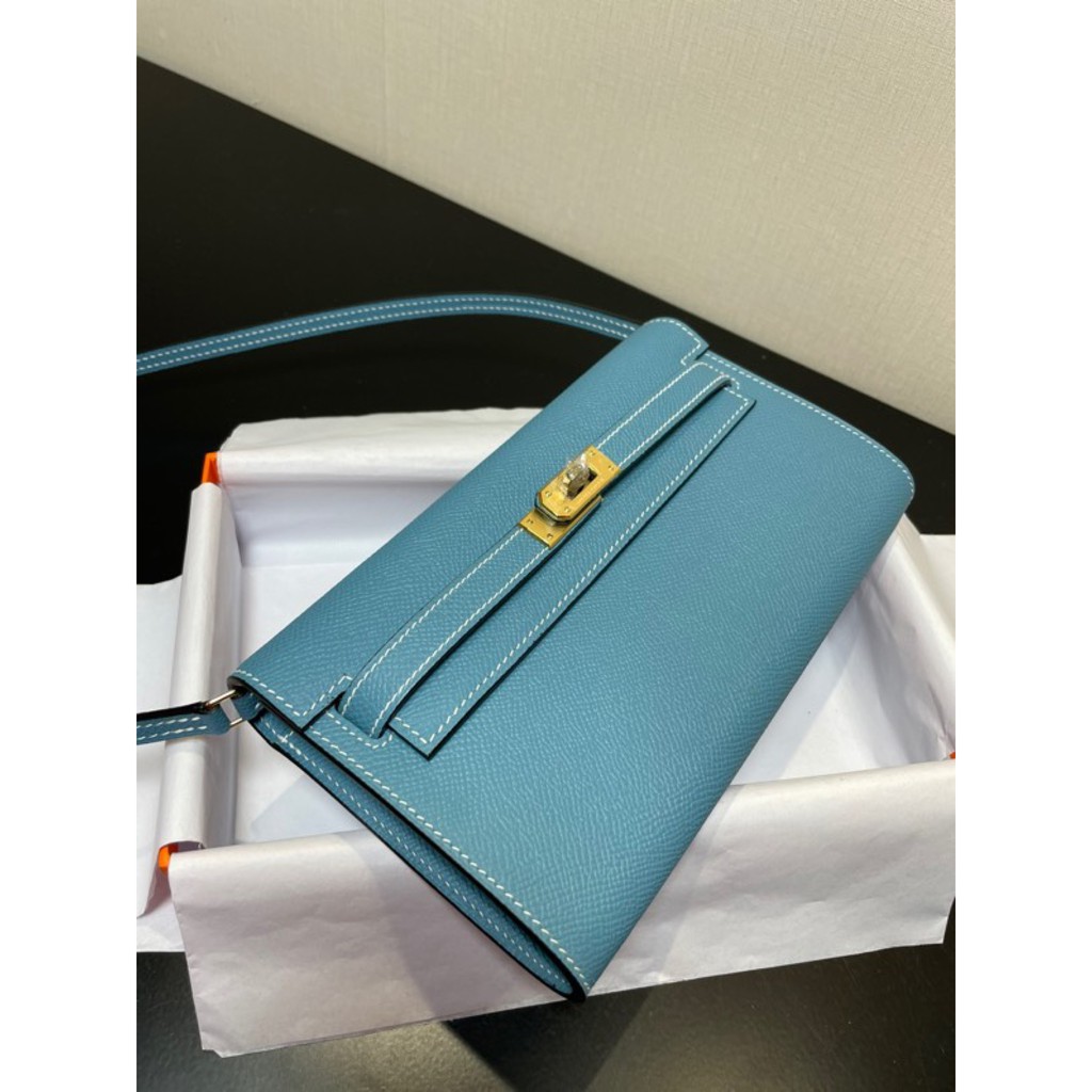 Túi xách nữ Hermes Kelly To Go Woc size 20.5 x 11 x 2cm