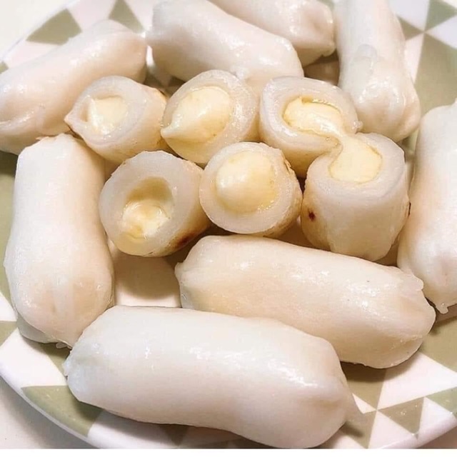 Bánh gạo Hàn Quốc nhân phomai Topokki 500gr