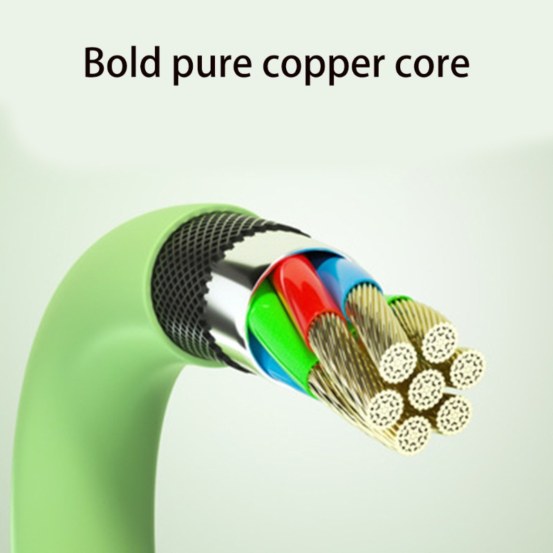 Dây Cáp Sạc PD 20W Type-C Bằng Silicon Dẻo Dễ Mang Theo Tiện Dụng