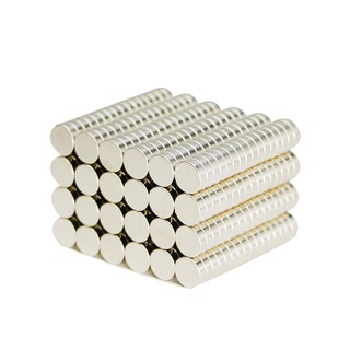 100 Viên nam châm tròn 5 x 1.5mm loại nam châm vĩnh cửu