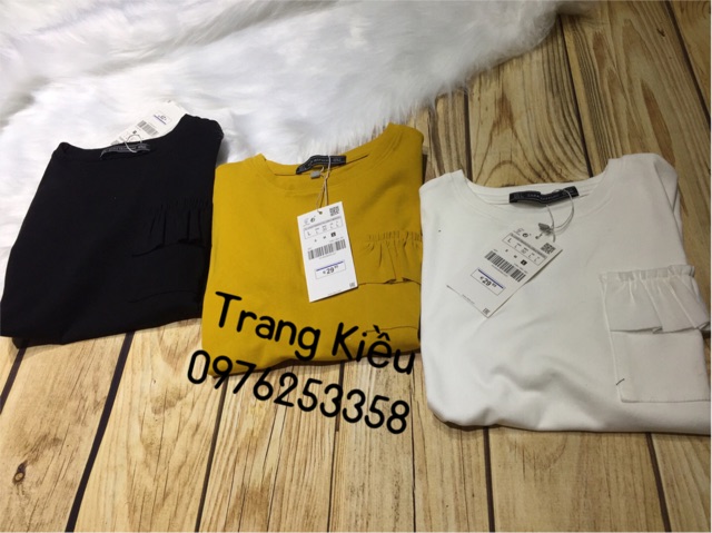 Áo phông trơn cổ tròn, túi bèo | BigBuy360 - bigbuy360.vn