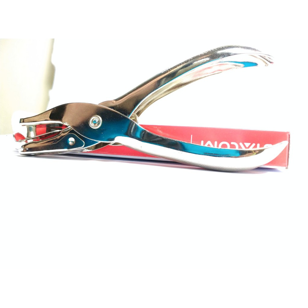 Kìm dập 1 lỗ giấy/ bìa, đường kính lỗ 6mm