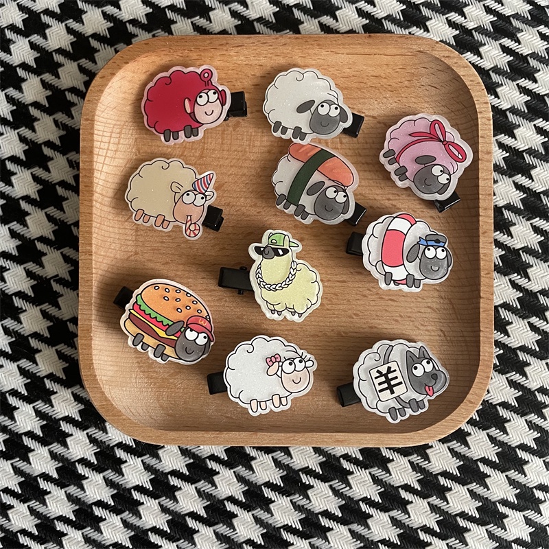 Set 10 Kẹp Tóc Dễ Thương Cho Bé Gái