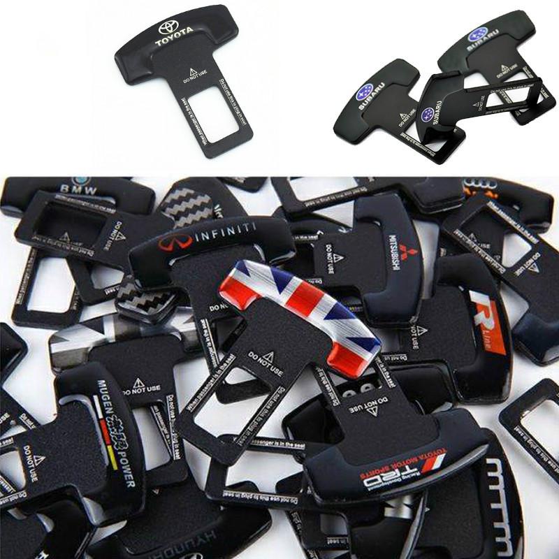 Đầu khóa cài dây an toàn họa tiết chữ Ford cho xe hơi Focus Ranger Ecosport Fiesta Everest Escape