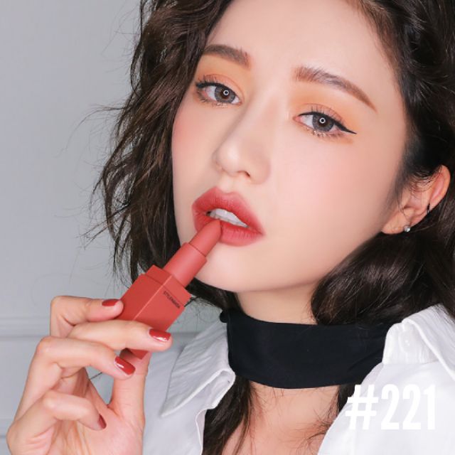 [ 218 ~ 222 ] Son thỏi lì 3CE New Mood Recipe Lip Color
