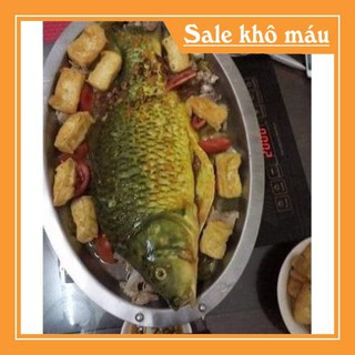 khay om cá, om cá, lẩu cá,hấp cá
