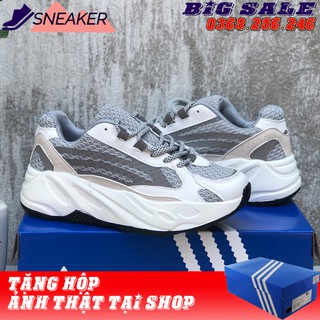 [⚡⚡ GIÀY THỂ THAO⚡⚡ ] Giày Yz 700 Static Trắng Phản Quang Size Nam Nữ