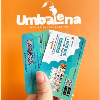 Toàn Quốc [E-Voucher/Voucher Giấy] Umbalena_Gói Tiếng Việt 1 năm_Ứng dụng đọc sách dành cho trẻ em