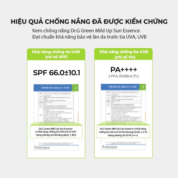Kem chống nắng Dr.G Brightening Up Sun+ / Green Mild Up Sun+