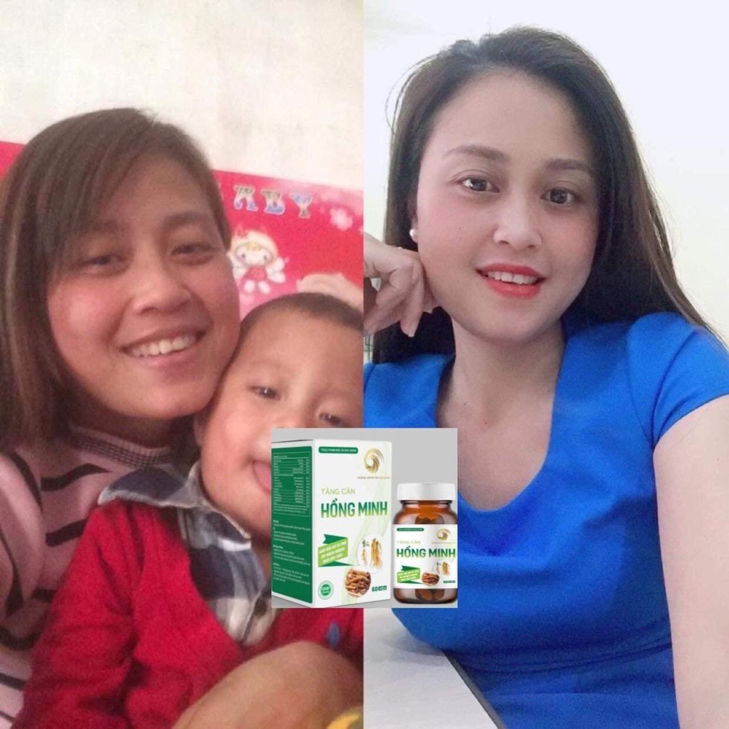 Tăng cân Hồng Minh (Nấm linh chi) 30 viên và 60 viên (Mẫu mới) | BigBuy360 - bigbuy360.vn