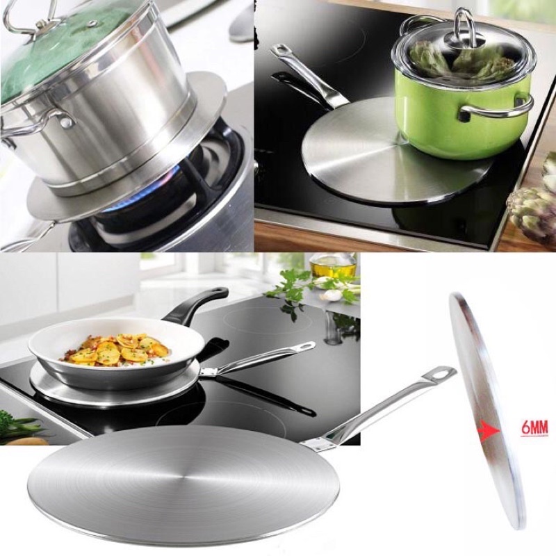 Đĩa chuyển nhiệt cho bếp điện từ 24cm dùng đc cho tất cả loại nồi