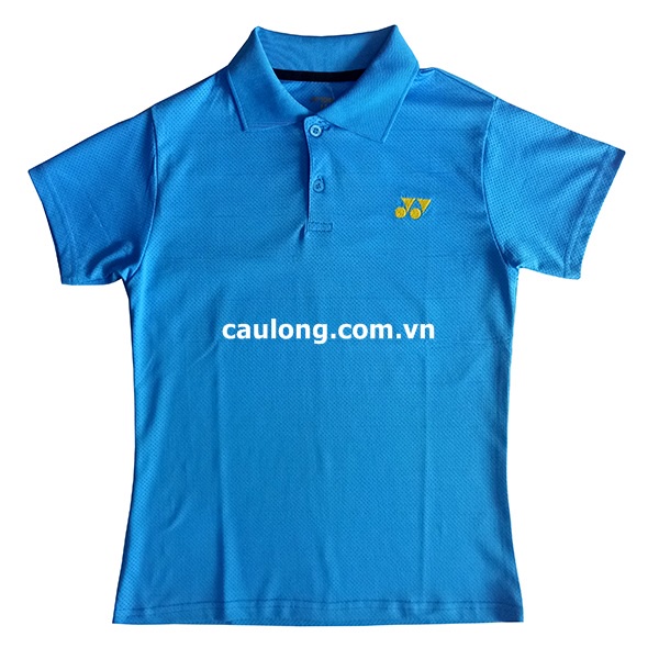 Áo Cầu Lông Nam Nữ Cổ Bâu Yonex Xanh Ya