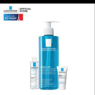 1. [Hàng CTY] Gel rửa mặt tạo bọt làm sạch & giảm nhờn cho da dầu nhạy cảm La Roche-Posay Effaclar Purifying Foaming Gel