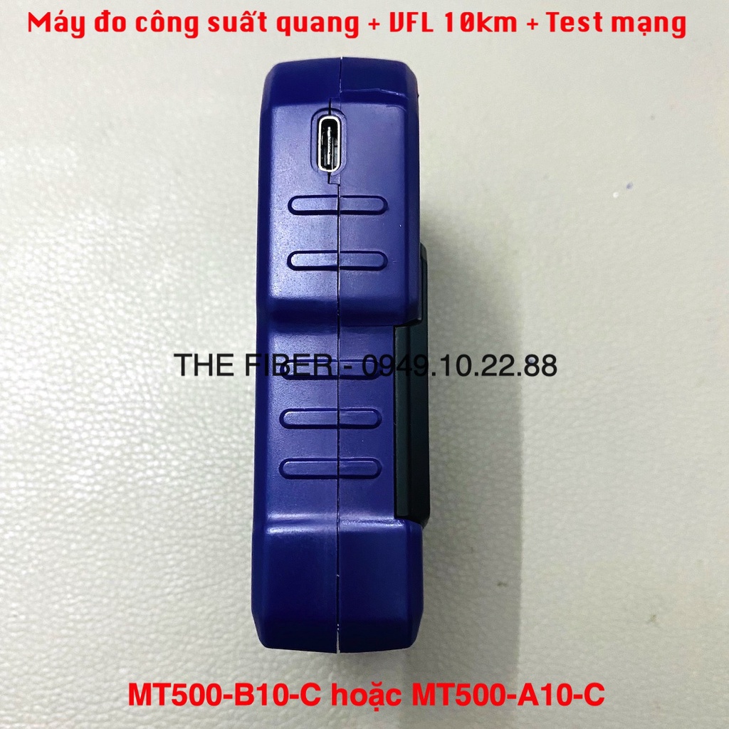 Máy đo công suất quang + VFL 10km + Test mạng MT500-A10-C MT500-B10-C Grandway