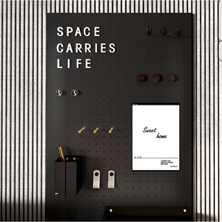 Chữ cái đính nam châm trang trí bảng pegboard, tủ lạnh (2 màu đen trắng)