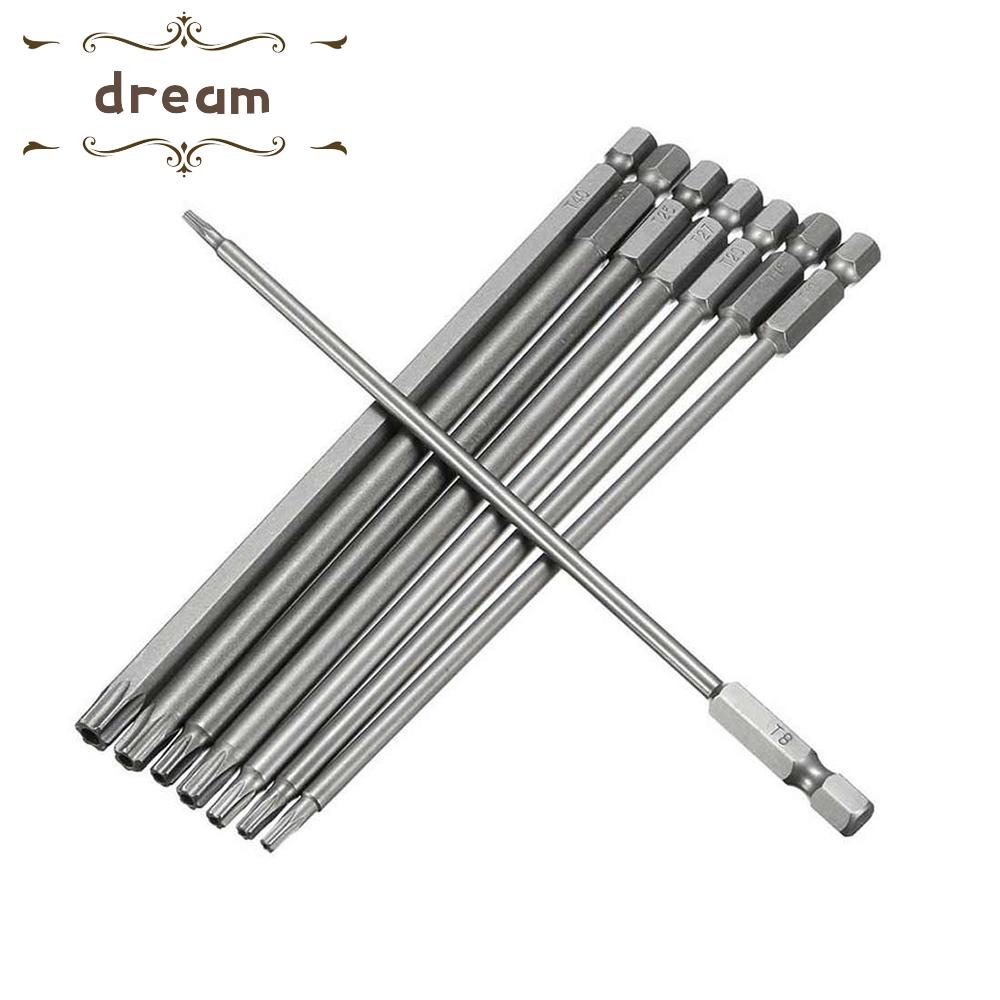 【DREAMLIFE】Screwdriver Bit T25 T27 T30 T40 T8 Hand Tool T20 Torx 150MM Extra Long