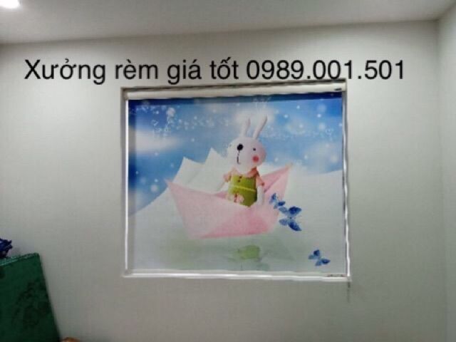 Rèm cuốn tranh 3D,5D kt 0,8 x 1,35