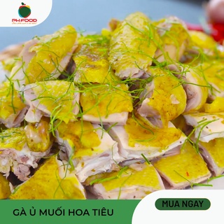 [Chỉ giao HN] - Gà Ủ Muối Hoa Tiêu Ăn Liền - 1 Con 2 Khay