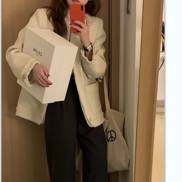 Áo Khoác Len cardigan Cổ Tròn Màu Trơn Phong Cách Hàn Quốc Thời Trang 2022
