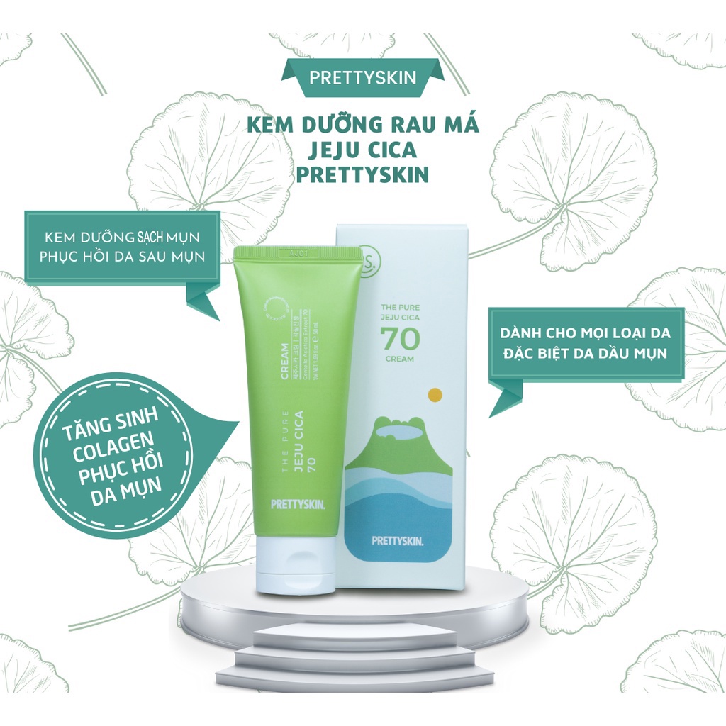 Kem Dưỡng Ẩm Da Rau Má Skin1004 Madagascar Centella Phục Hồi Da, Skin 1004 Soothing Cream Cho Da Dầu và Da khô