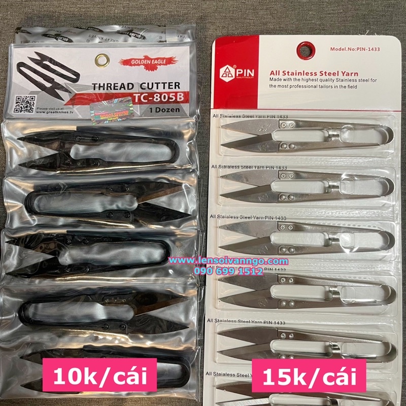 Kéo bấm cắt chỉ/len