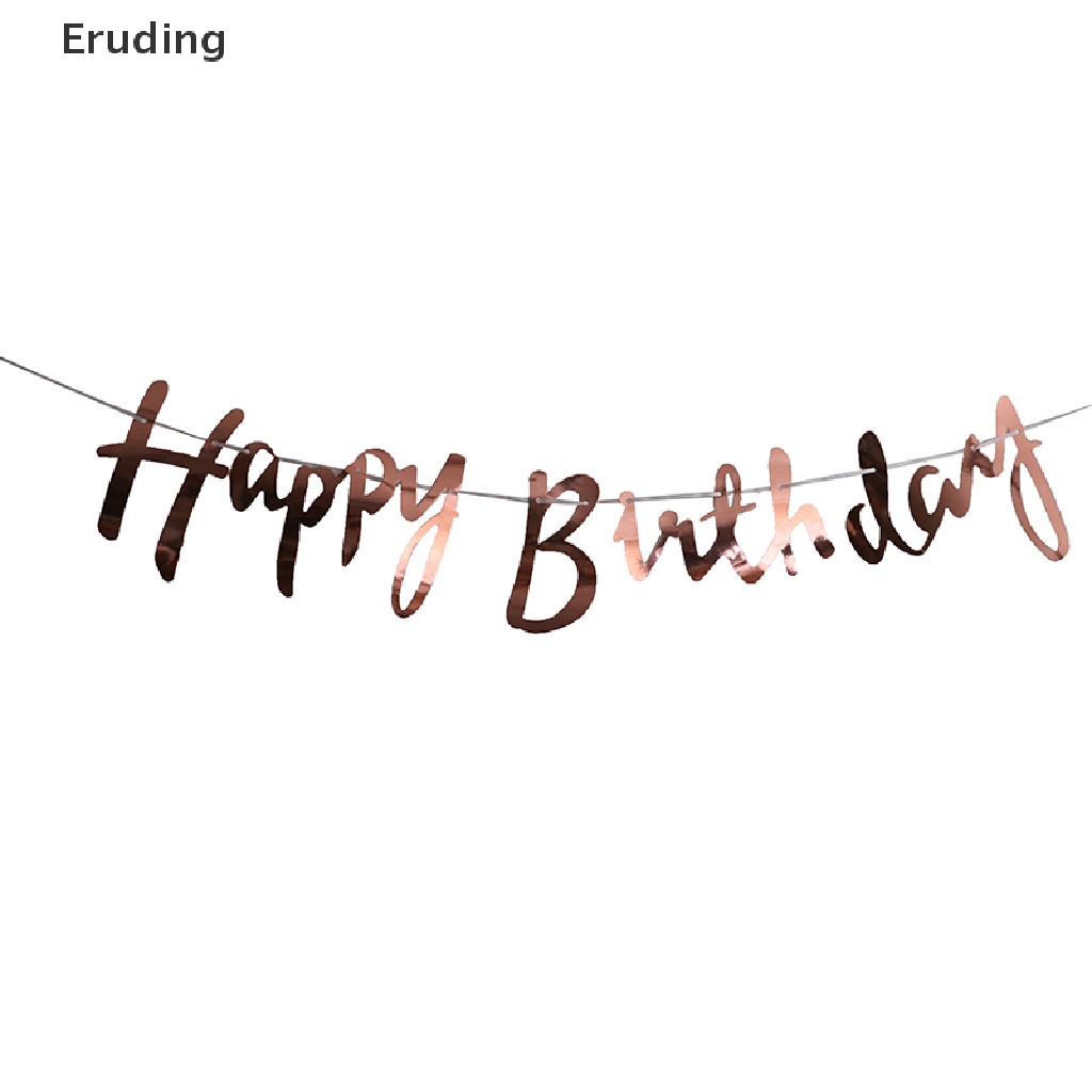 Cuộn Băng Dính Chữ Happy Birthday Trang Trí Tiệc Sinh Nhật