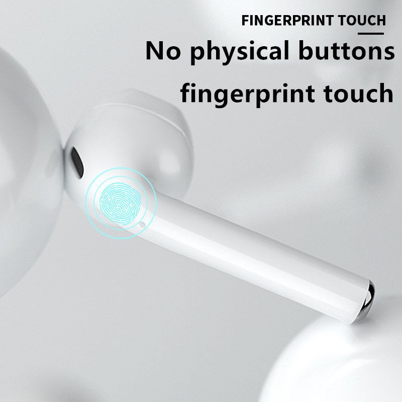 Tai nghe bluetooth thể thao không dây i12, tương thích với hệ thống android và ios, với vỏ bảo vệ phong cách hoạt hình
