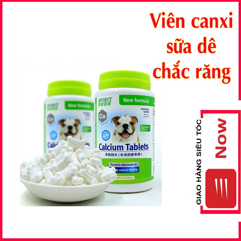 Set 2 Viên Canxi Sữa Dê Thơm Miệng Sach Răng Tăng Canxi Thay Bánh Thưởng - Bobo Pet Shop Hà Nội