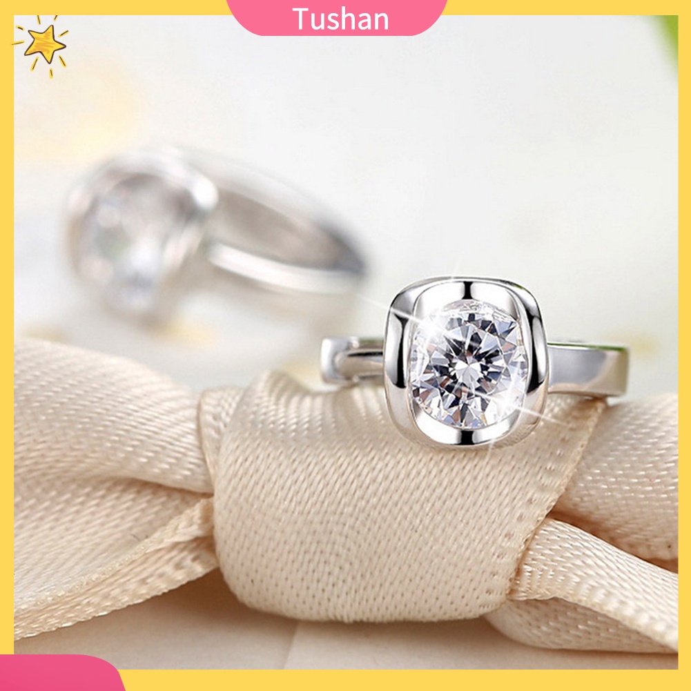 Bông tai đính đá zirconia thời trang cho nữ