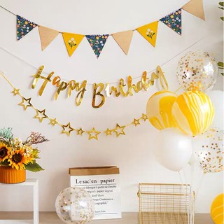 Dải băng rôn treo trang trí tiệc sinh nhật