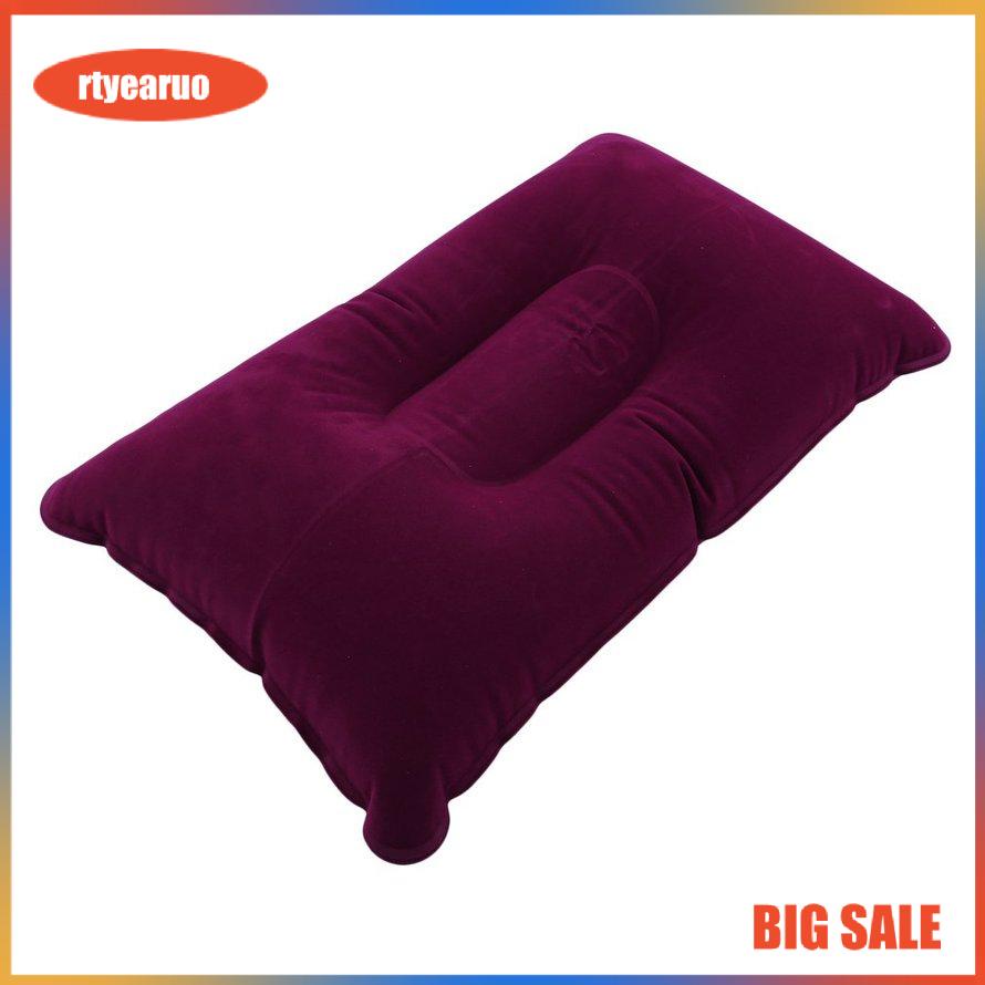 Portable Fold Outdoor Travel Sleep Pillow Air Inflatable Cushion Break Rest Comfortable Pillows for Sleep Travel Accessories