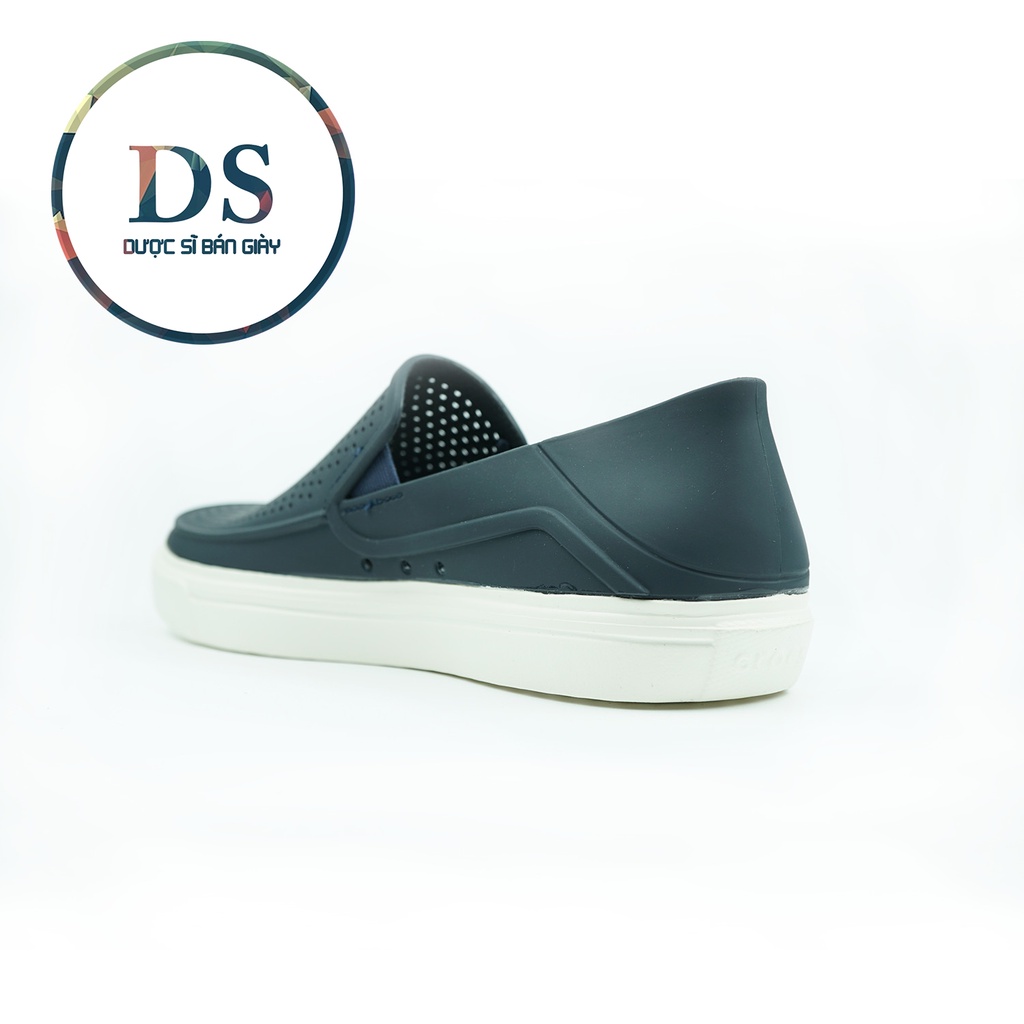 Giày lười Cross Slipon Nam Màu Navy Siêu Hot