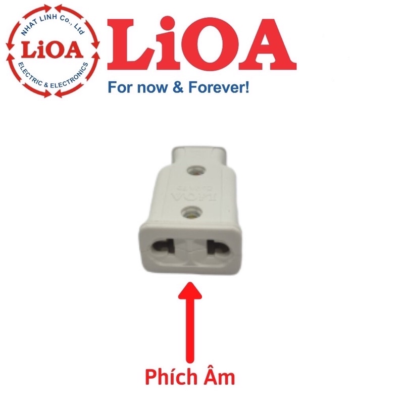 Phích âm (phích cái) cắm nối Lioa chính hãng - phích nối điện LiOA