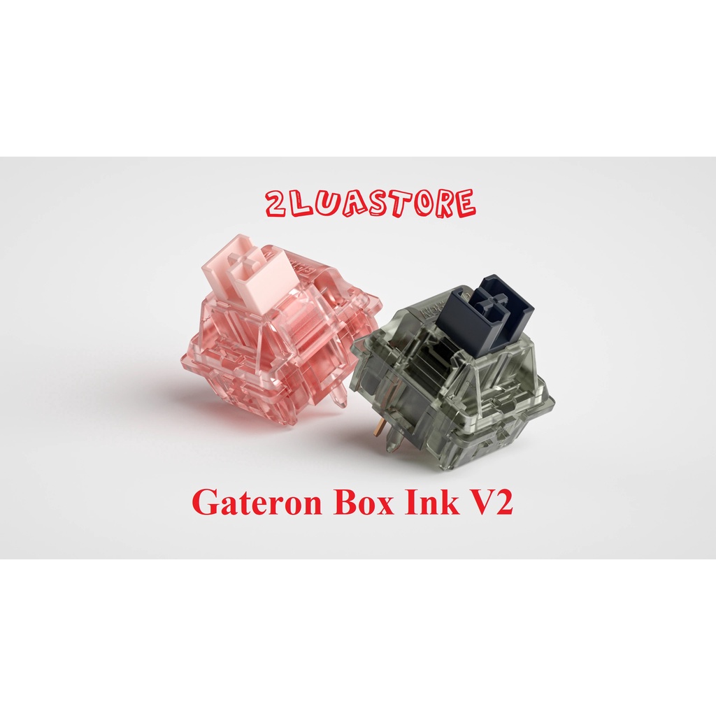 Công tắc bàn phím cơ Switch Gateron Box Ink v2 loại 5 pin