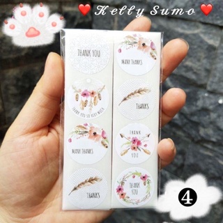 Combo 100 sticker “ Thank you “ ( chọn mẫu )
