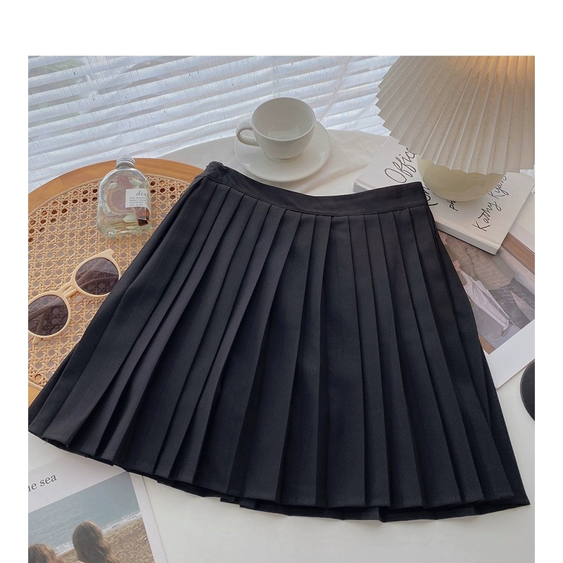 Chân váy xếp ly dáng ngắn chân váy ngắn nữ phong cách Hàn Quốc lonakeng shop