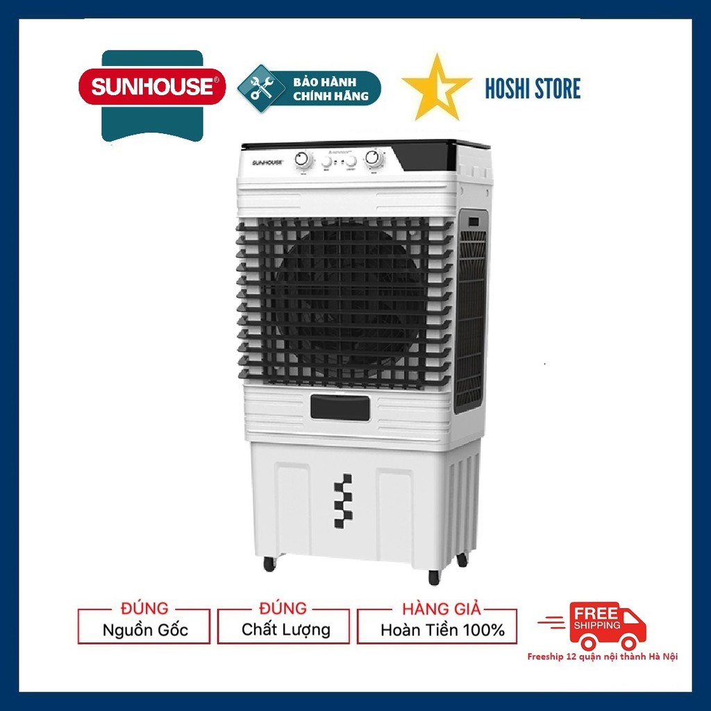 {FREESHIP} NEW 2021 Quạt điều hòa - Máy làm mát không khí Sunhouse SHD7759, làm mát nhanh, tiết kiệm điện