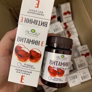 Hộp vitamin E đỏ 270mr( 30 viên)