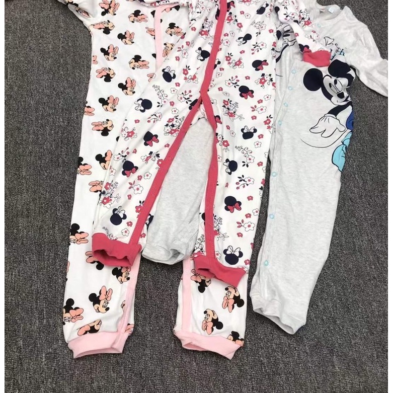 Body sleepsuit Micky mine xuất xịn bé gái