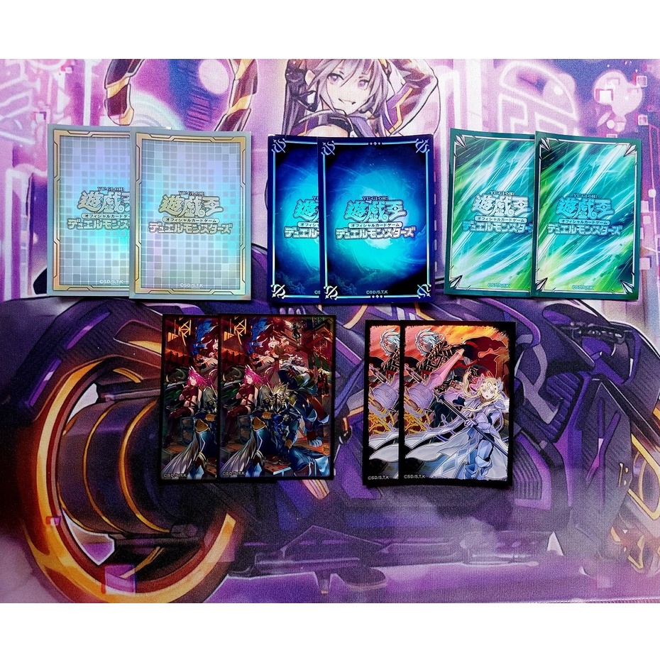 01 Cái Bọc Bài Chính Hãng Konami Japan Nhiều Màu Size 63x90mm