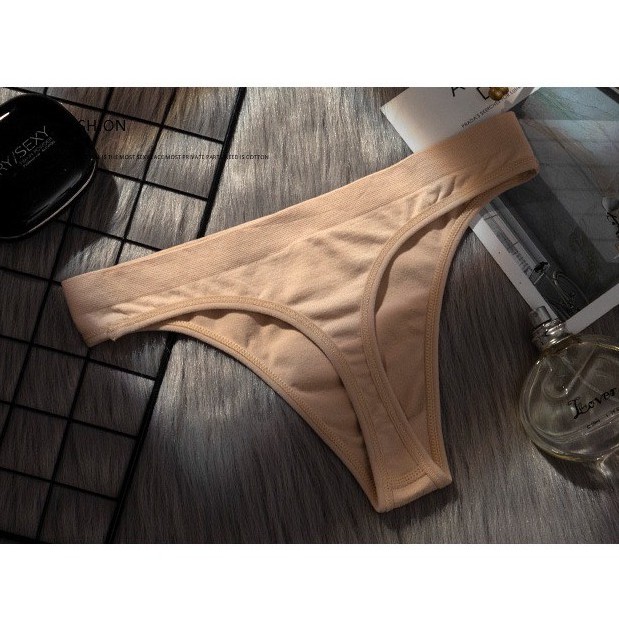 Quần Lọt Khe Nữ ❤️FREESHIP❤️ Quần Lót Nữ Cotton Lọt Khe cạp in chữ ALLMIX GIRL SPORT cá tính mã 5868 | BigBuy360 - bigbuy360.vn