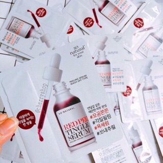 Sample red peel tingle