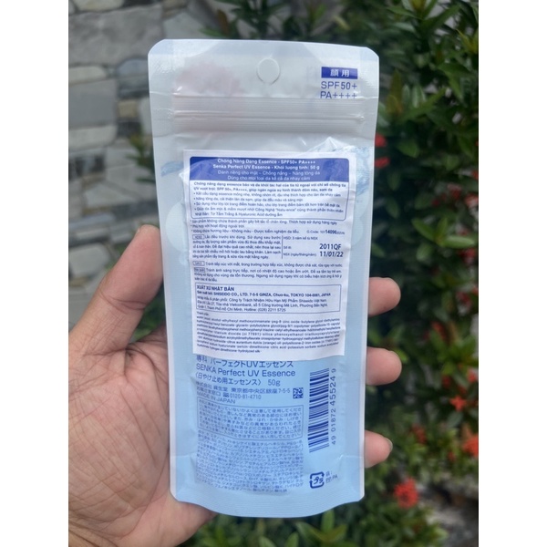 Kem chống nắng dạng Essence Senka Perfect UV SPF50+ PA++++