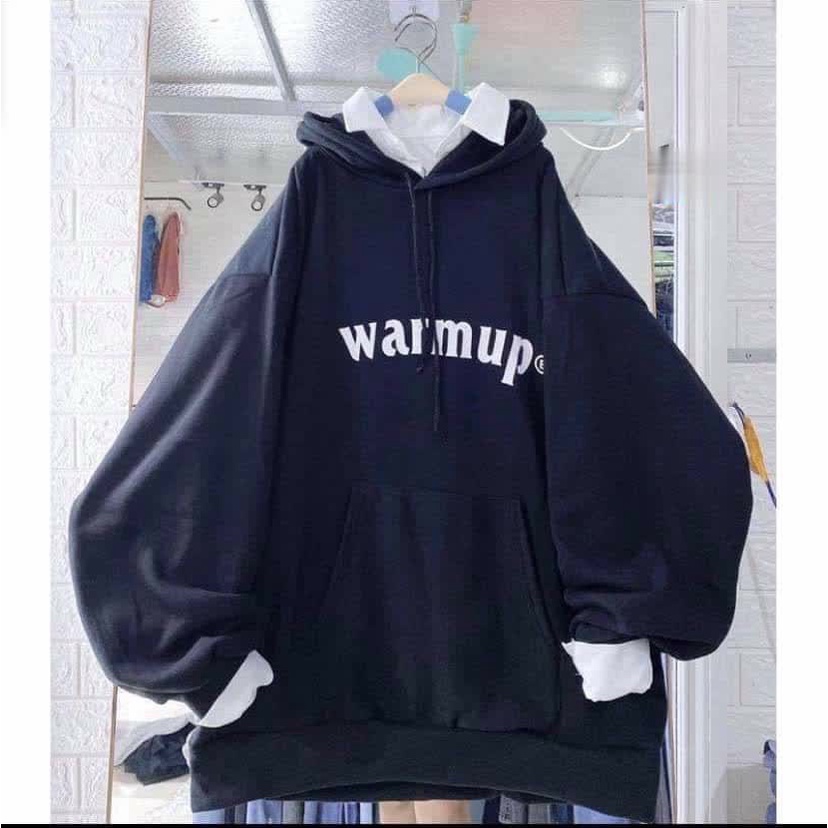 Áo HOODIE, áo SWEATER FORM RỘNG basic warmup